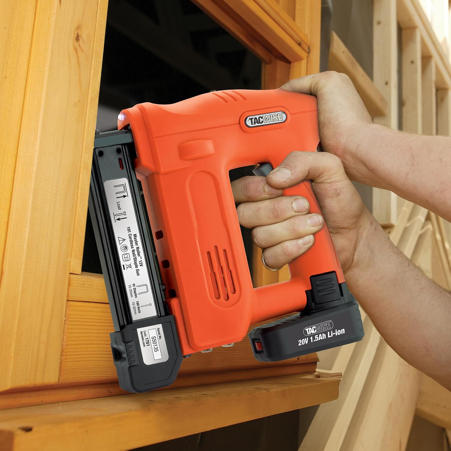 Thumbnail 1 de Tacwise 1701 Master Nailer 191 – akumulatorowy zszywacz i gwoździarka 20 V
