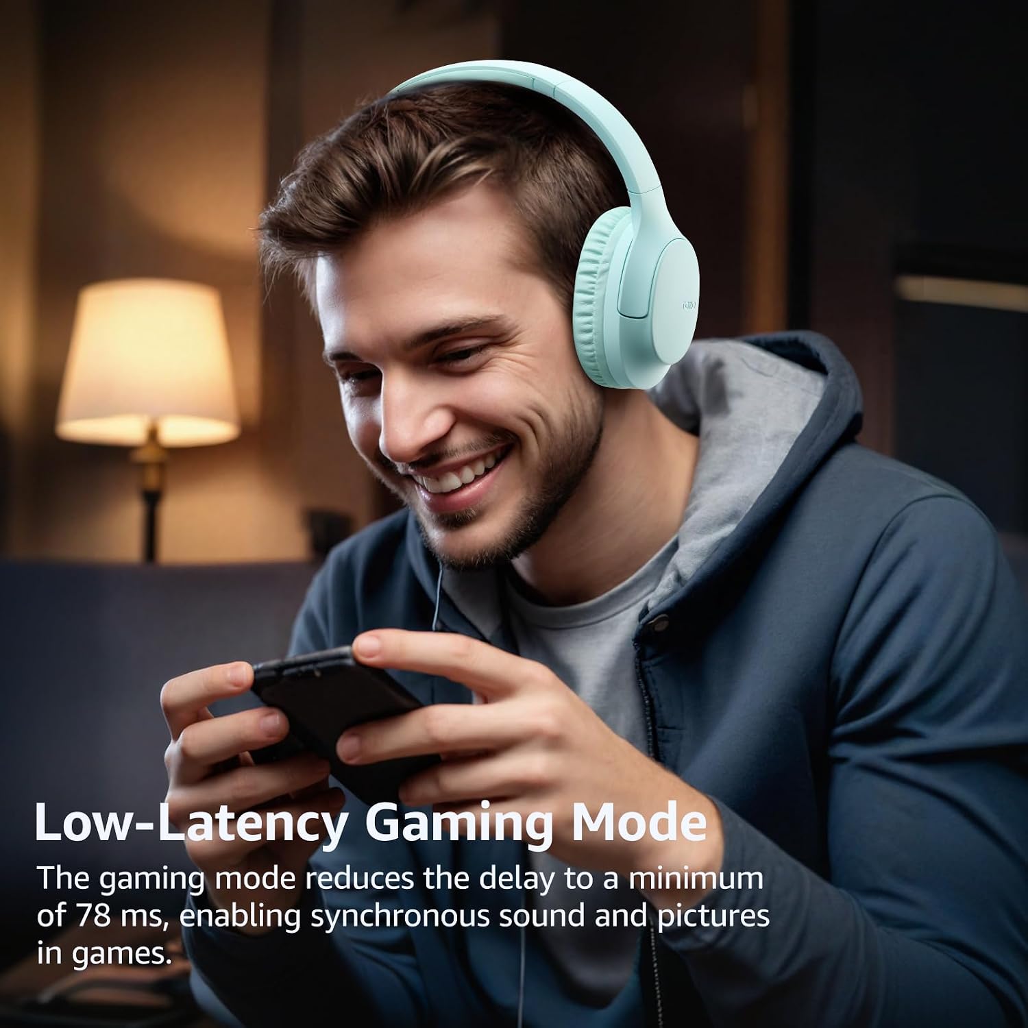 Thumbnail 2 de TOZO HA1 Over-Ear Wireless Headphones, Bluetooth 5.4, 70-Hour Battery