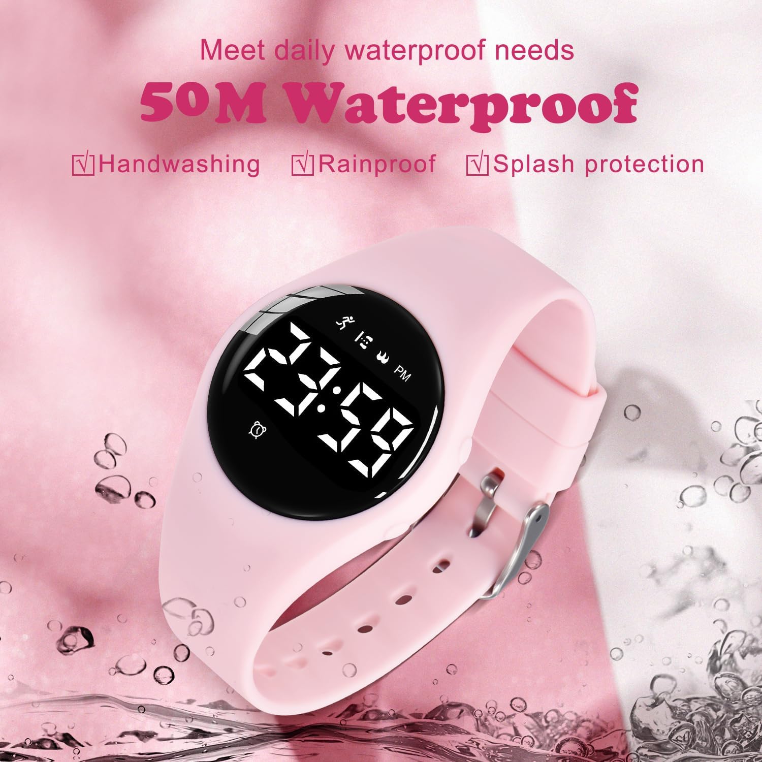 Thumbnail 6 de A ALPS Kids Digital Sport Watch with Step Counter and Vibration Alarm