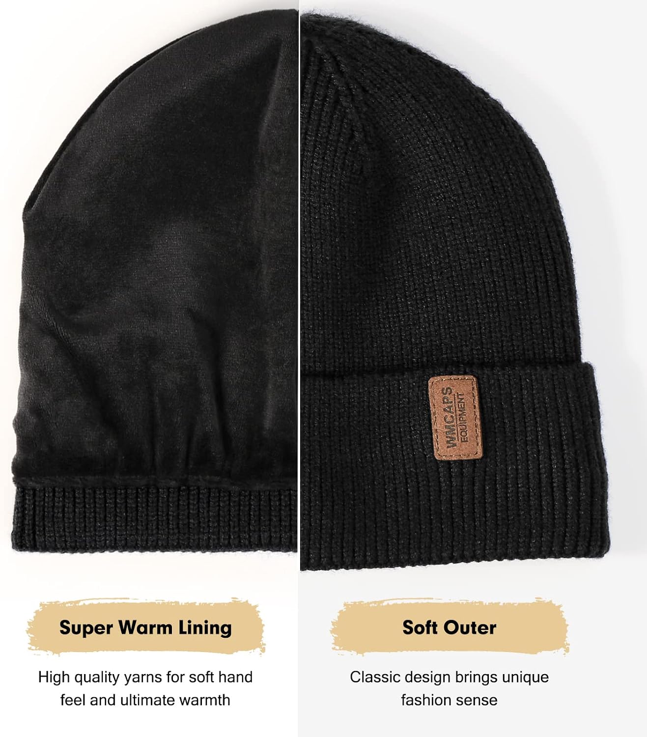 Detalle 2 de Wmcaps Beanie Mütze 8,46 Zoll