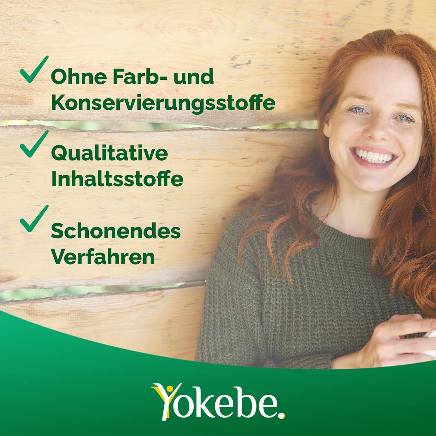 Detalle de Yokebe Vanille Diätshake (Diätshake zum Abnehmen) – glutenfrei, laktosefrei, vegetarisch – Mahlzeitersatz, 500 g