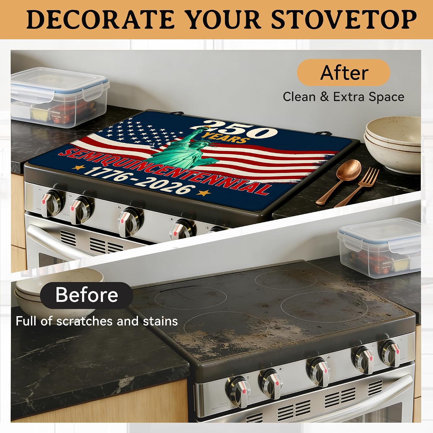 Detalle 2 de Electric Stove Top Cover 28 x 20 in.
