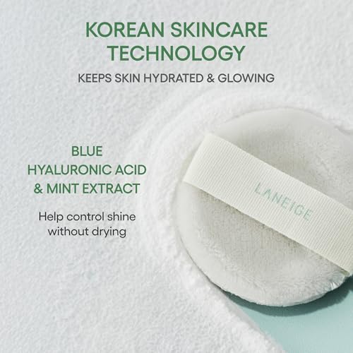 Detalle de LANEIGE Neo Blurring Powder: Shine Control Compact for Pore Blurring and a Semi-Matte Finish