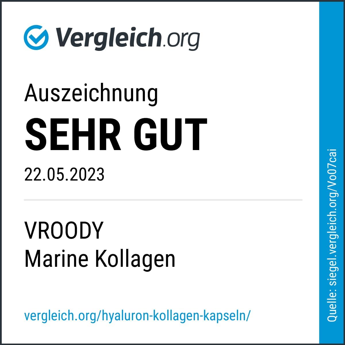 Thumbnail 6 de Premium Marine Kollagen Kombo 1000 mg + Q10 mit Hyaluronsäure, Kupfer, Mangan, Vitamin C, Zink & Biotin (Made in Austria)