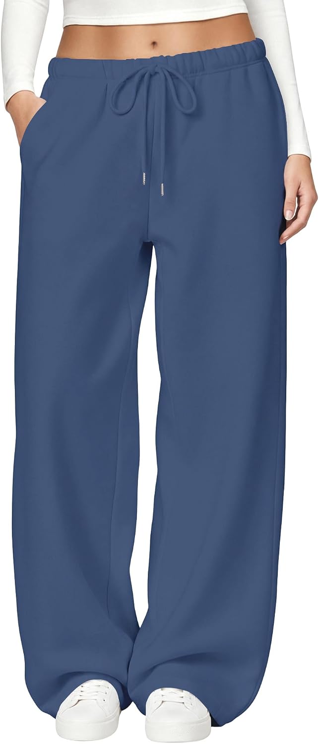 Thumbnail 6 de JEKAOYI Women's Wide-Leg Sweatpants, Cotton Blend
