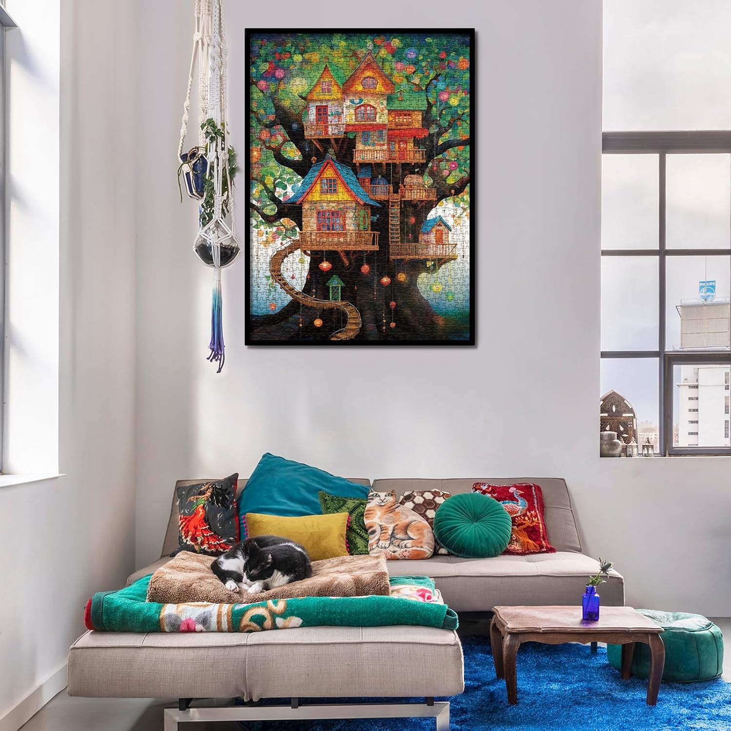 Thumbnail 4 de Tree House 1000-Piece Art Puzzle 🎨