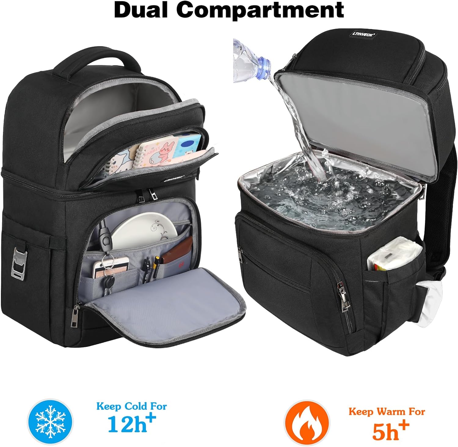 Thumbnail 1 de Cooler Backpack insulated cooler bag 16.2 in