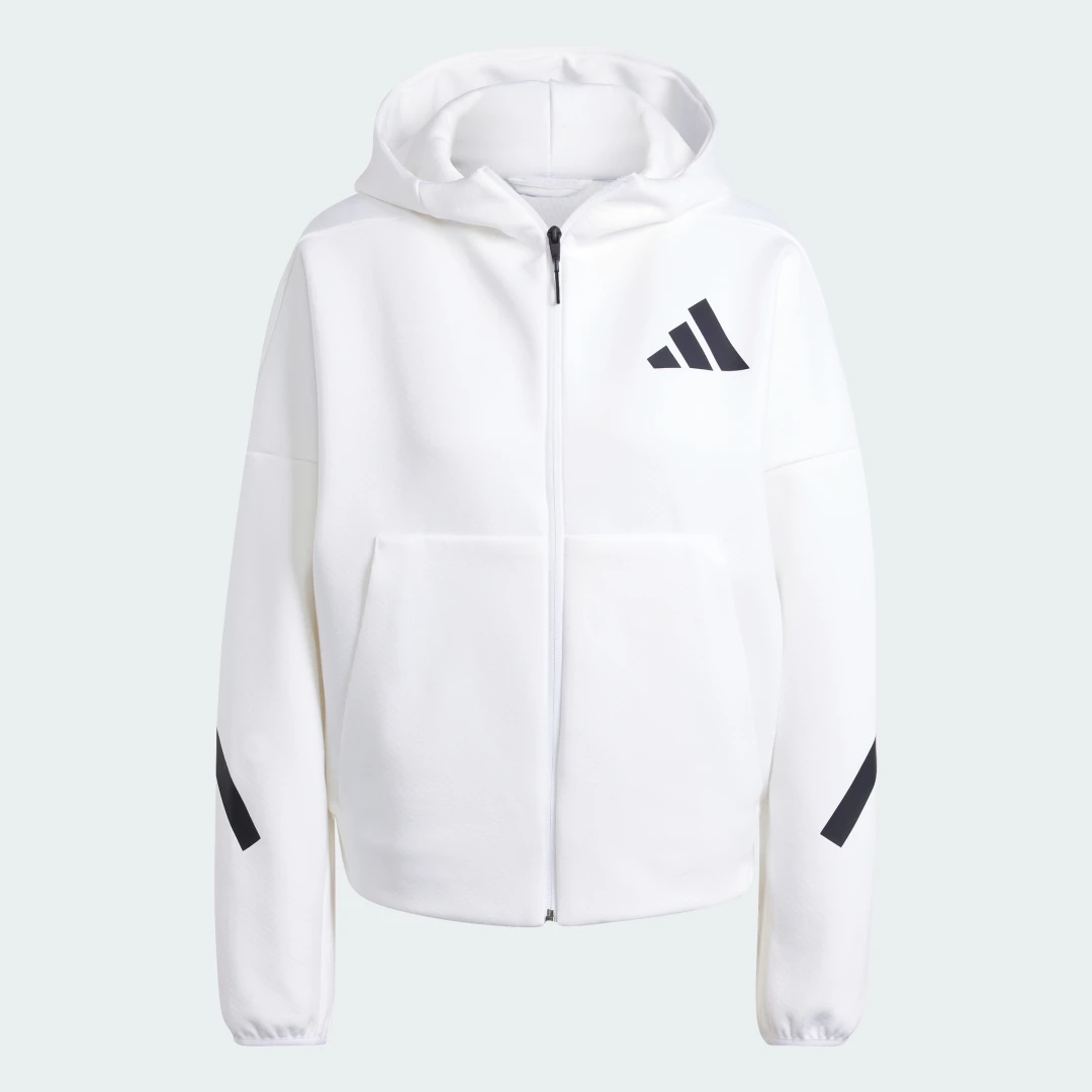 Thumbnail 3 de Chaqueta con capucha adidas Z.N.E. en blanco
