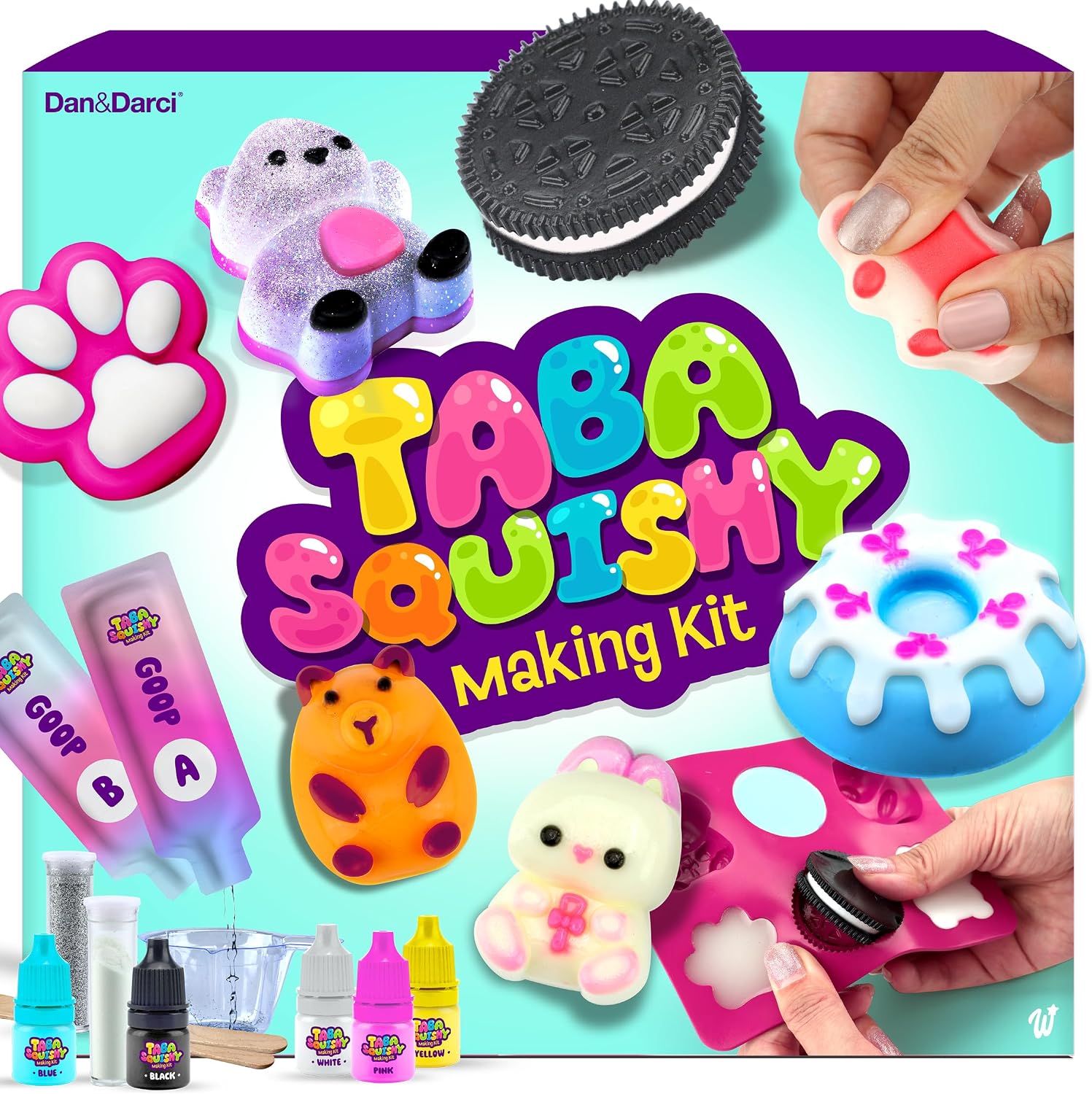 Imagen de Dan&Darci Taba Squishy Making Kit for Kids – Craft Your Own Cute Squishies en OfertitasTOP