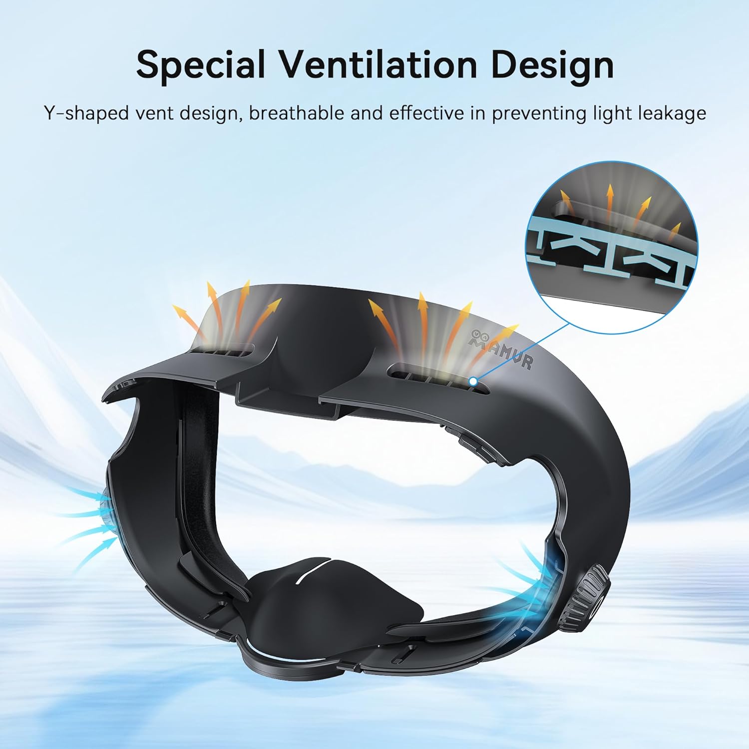 Thumbnail 4 de AMVR Verbessertes Comfort Face Cover Pad für Quest 3