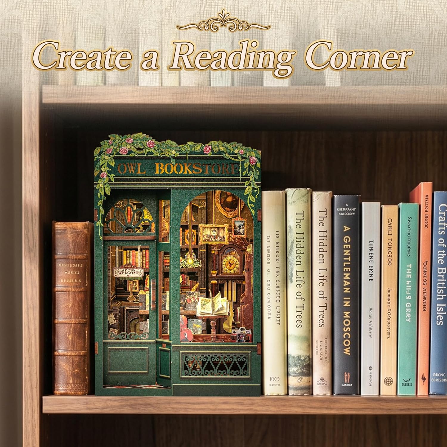 Thumbnail 1 de Fsolis Book Nook Kit 139 pieces
