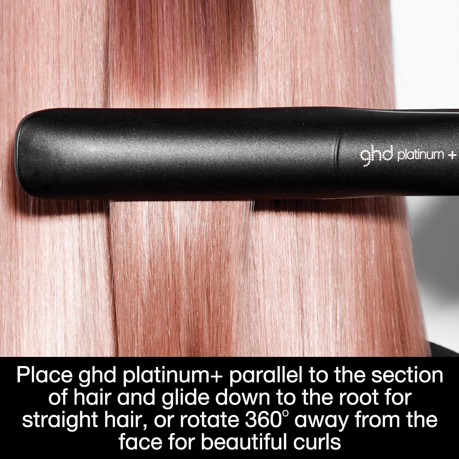 Thumbnail 3 de ghd Platinum+ Hair Straightener & Professional Styler (UK Plug) for Strength, Shine & Colour Protection