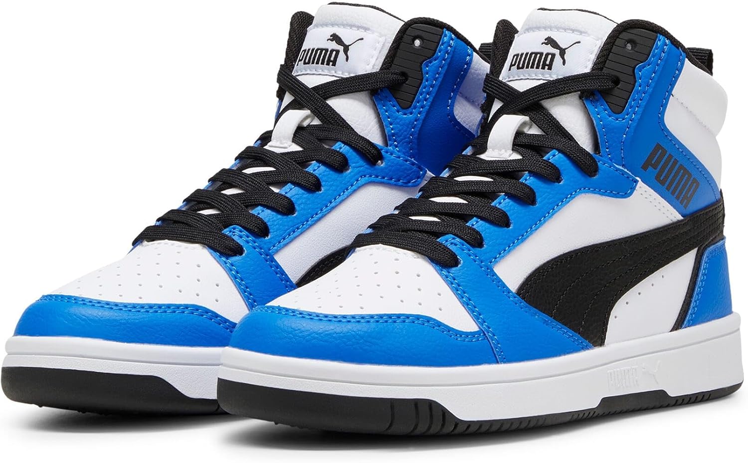 Thumbnail 6 de PUMA Rebound V6 MID JR Unisex Kinder Sneaker – robust, vielseitig und bequem