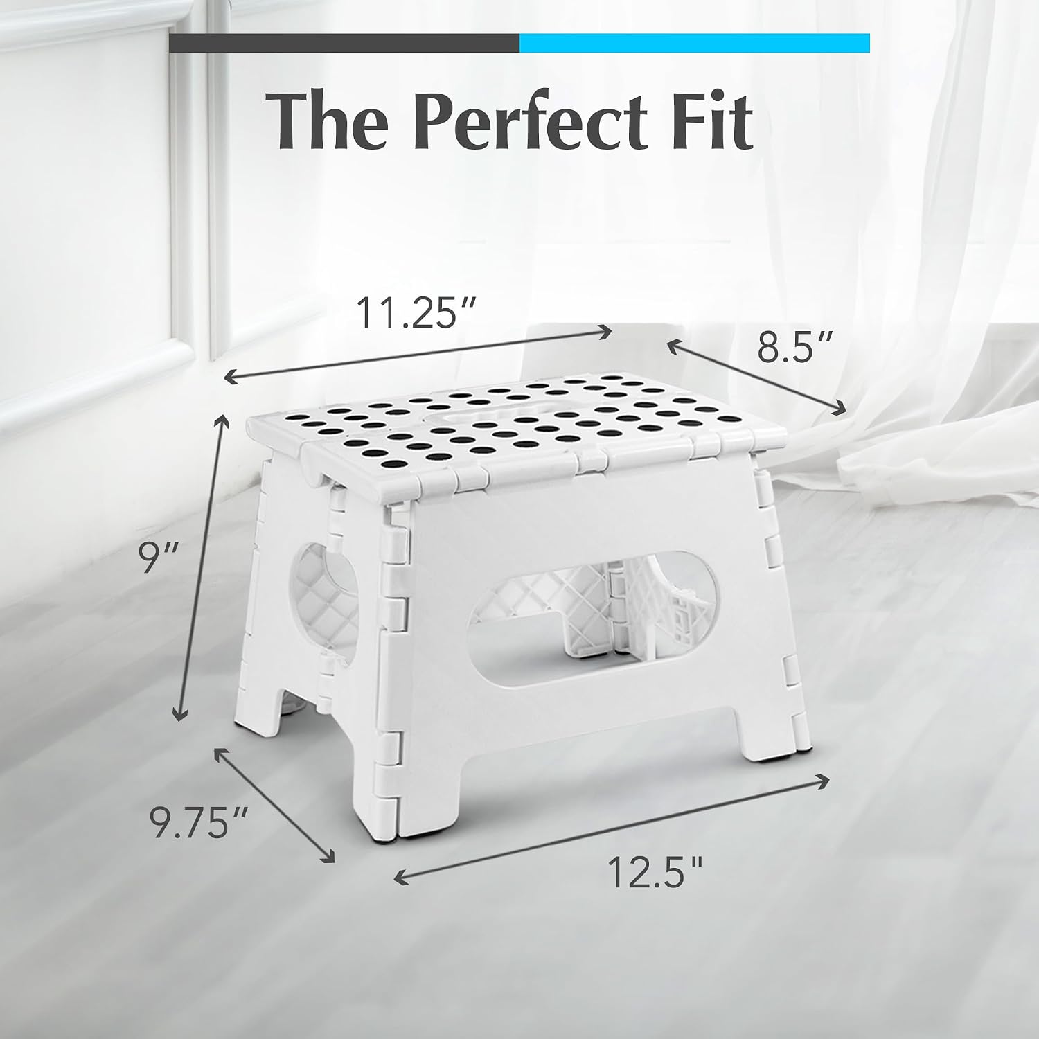 Thumbnail 4 de Handy Laundry Folding Lightweight Step Stool (9 Inch)