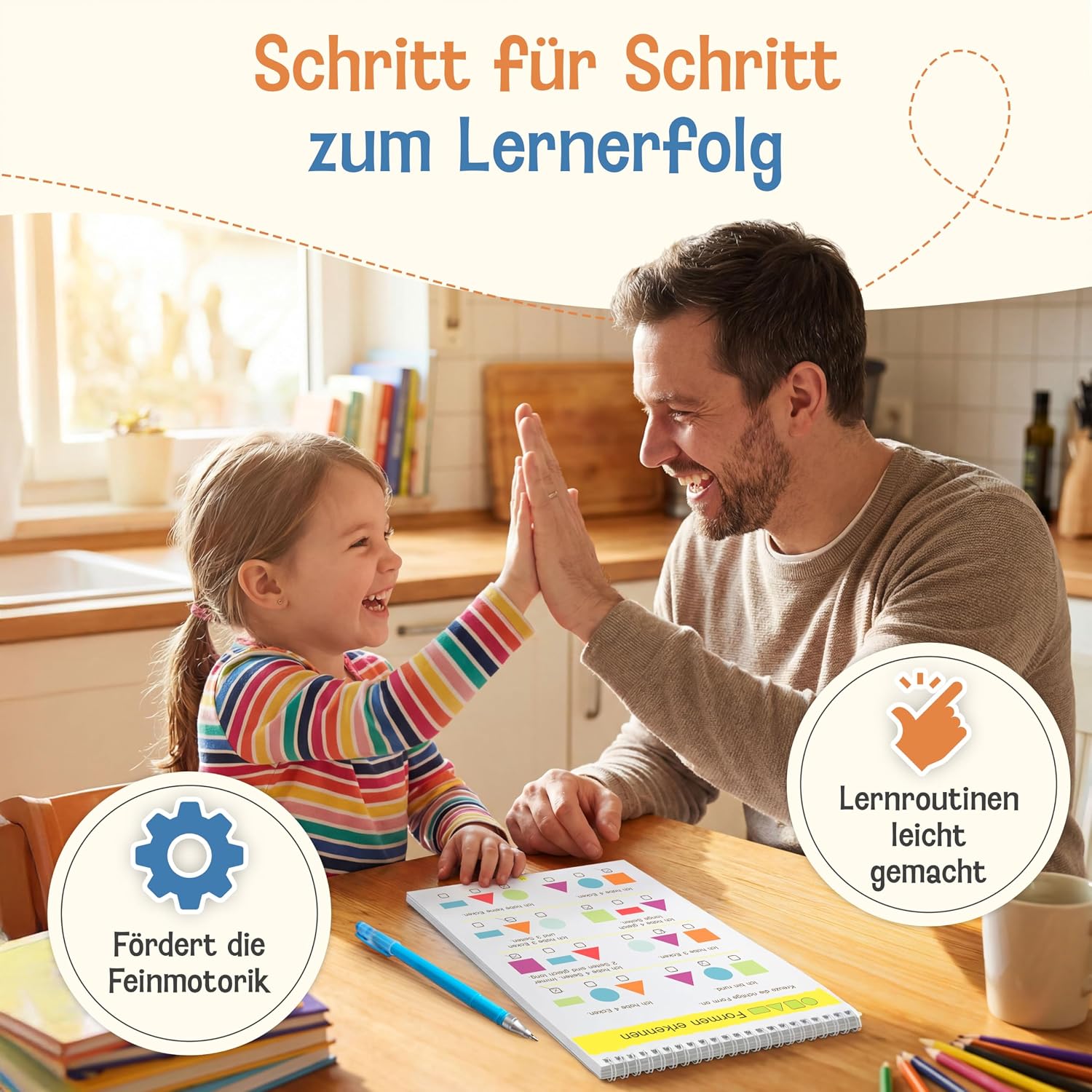 Thumbnail 6 de Magische Übungshefte für Vorschule ab 5 Jahren – 5 Hefte, Stifte & Reusable Lernhefte