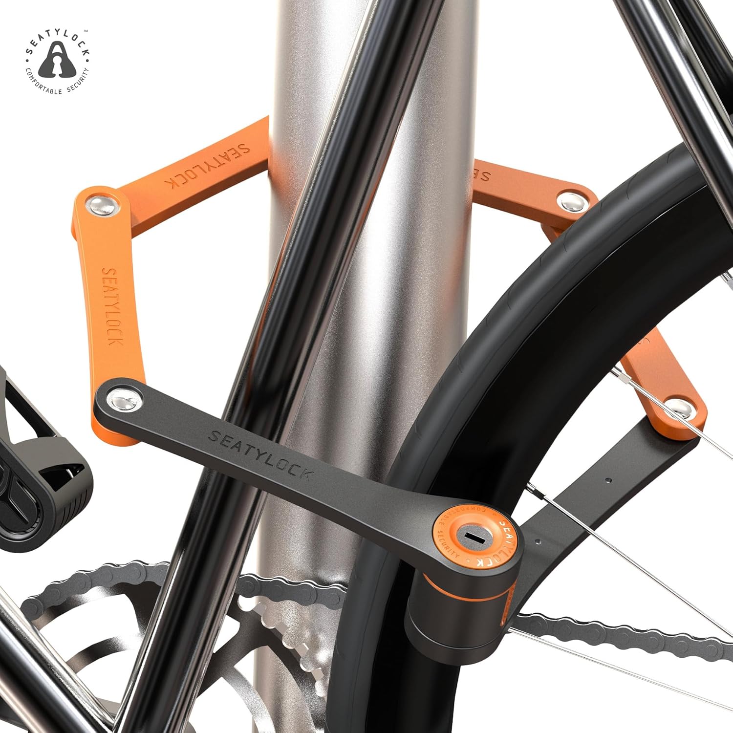 Thumbnail 6 de FoldyLock Compact Folding Bike Lock – 85 cm, Award-Winning High Security with Key & Case