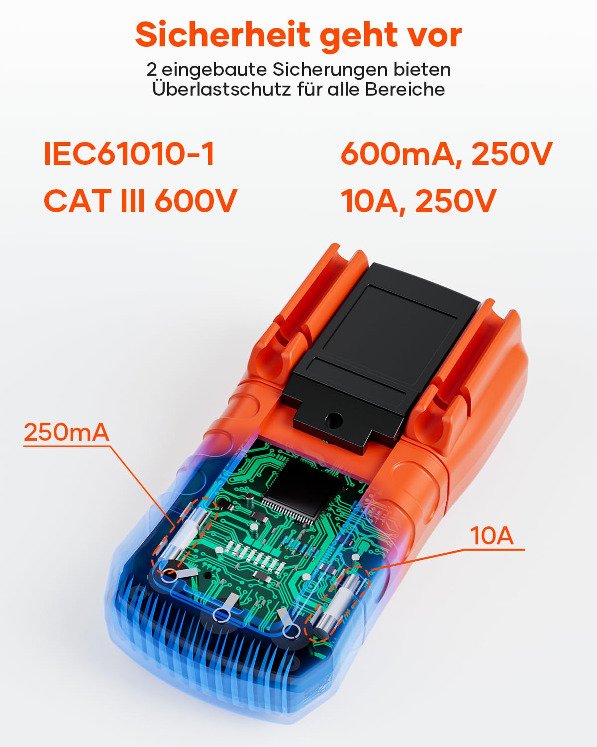 Detalle de Crenova MS8233D Multimeter 6000 Counts