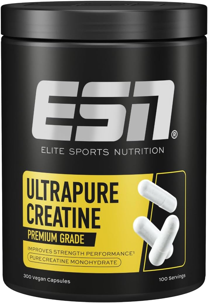 Detalle de ESN Creatine Giga Caps Standard 300 (300 gélules) – monohydrate de créatine