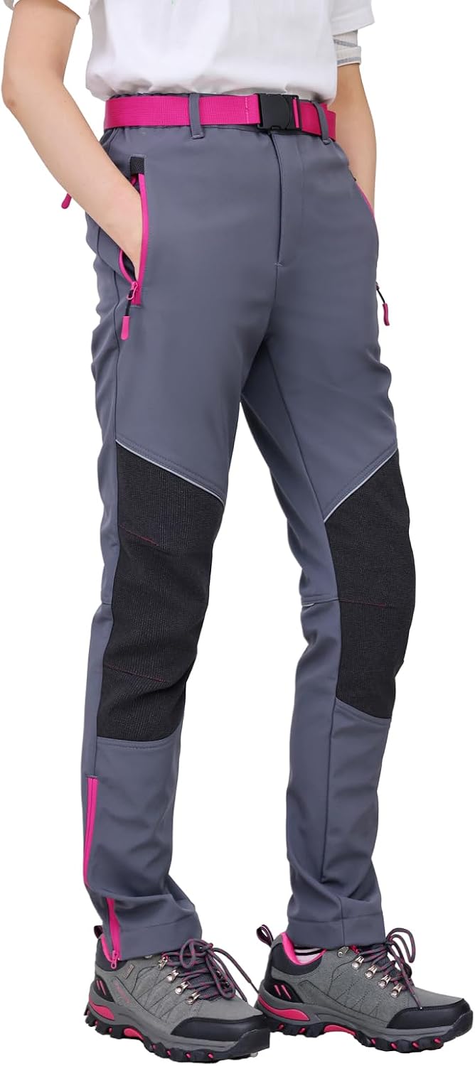 Detalle de WORK IDEA outdoorbroek voor dames, waterdicht en gevoerd met verstelbare taille