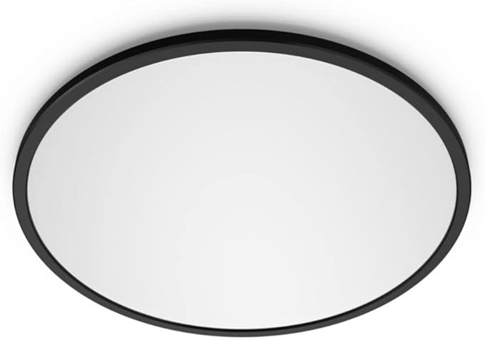 Detalle de Philips Lighting Plafón LED Negro 15W 🏠