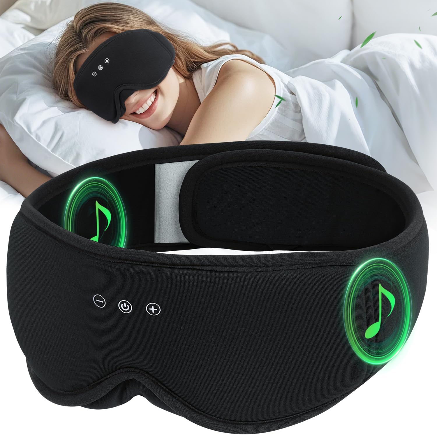Detalle de LC-dolida Bluetooth Sleep Mask 15h