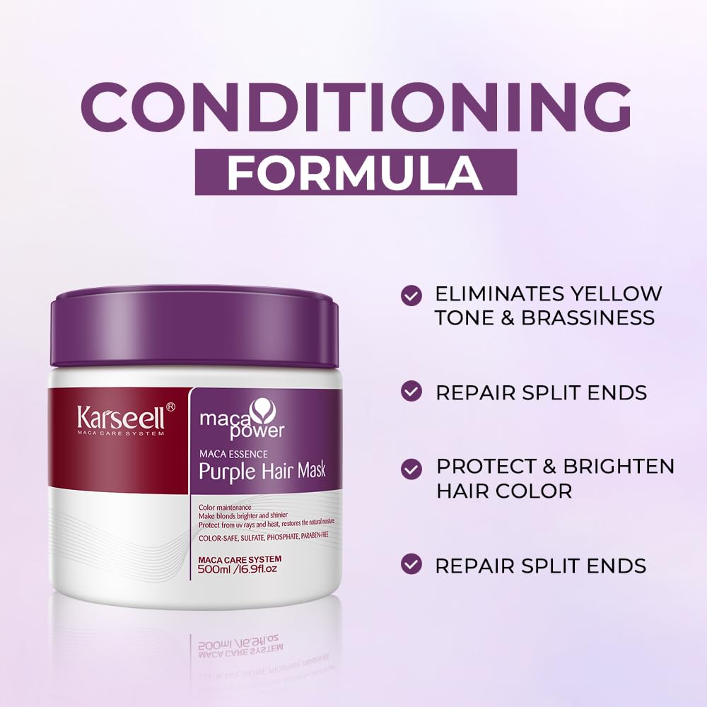 Thumbnail 2 de Karseell Blonde Hair Mask, 16.90 oz