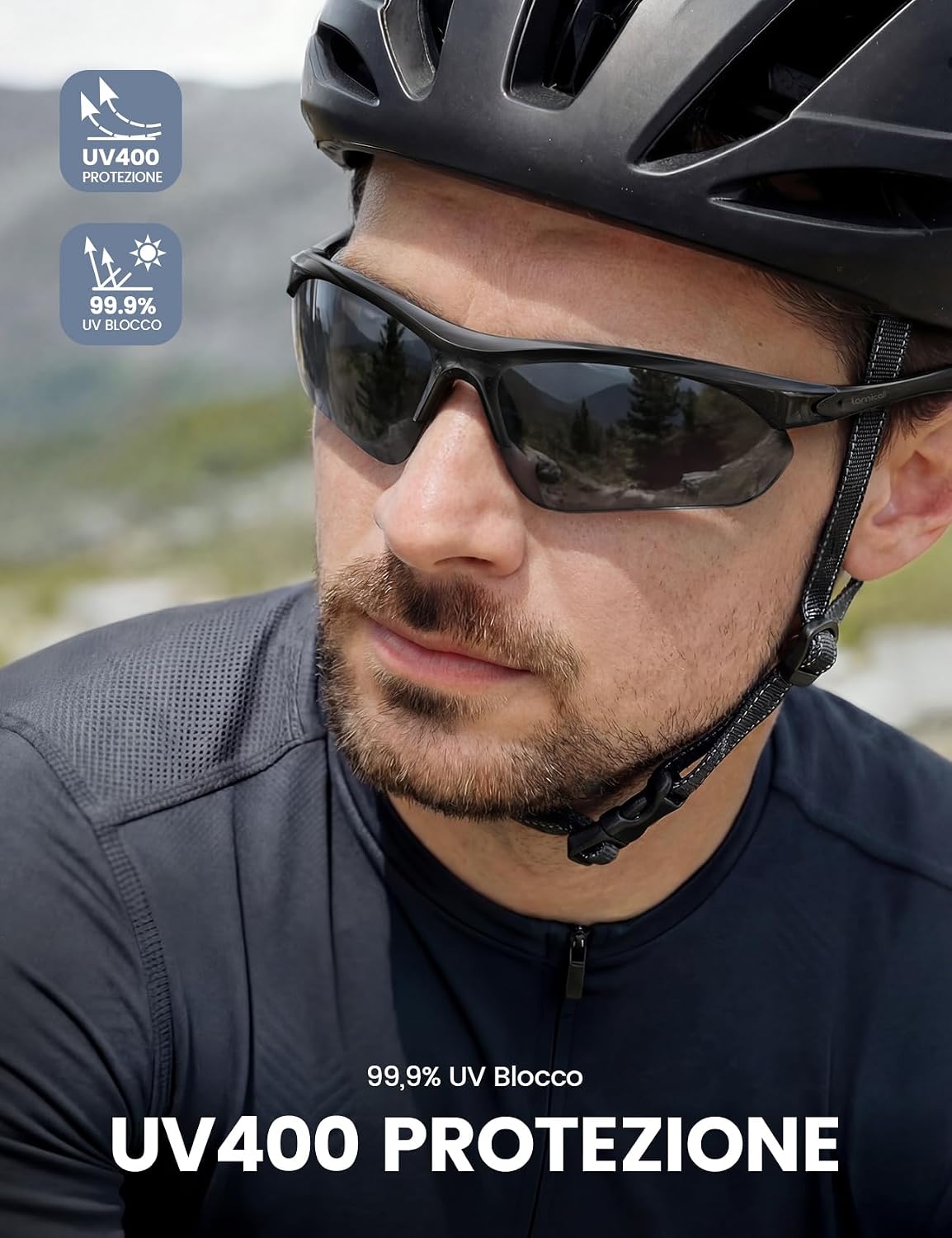 Detalle de Lamicall occhiali ciclismo polarizzati 22 g