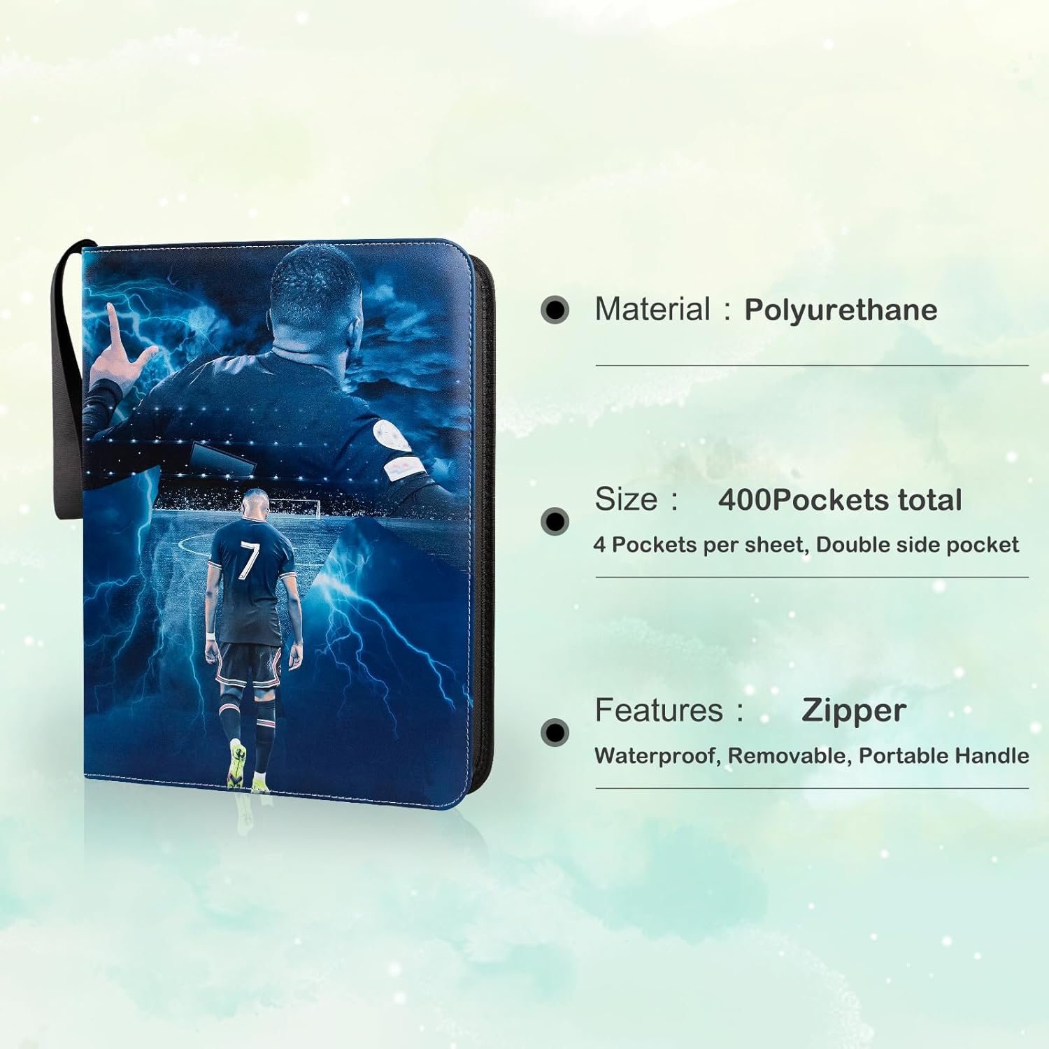 Thumbnail 5 de Egmelos Trading Card Binder 400-card album 📚