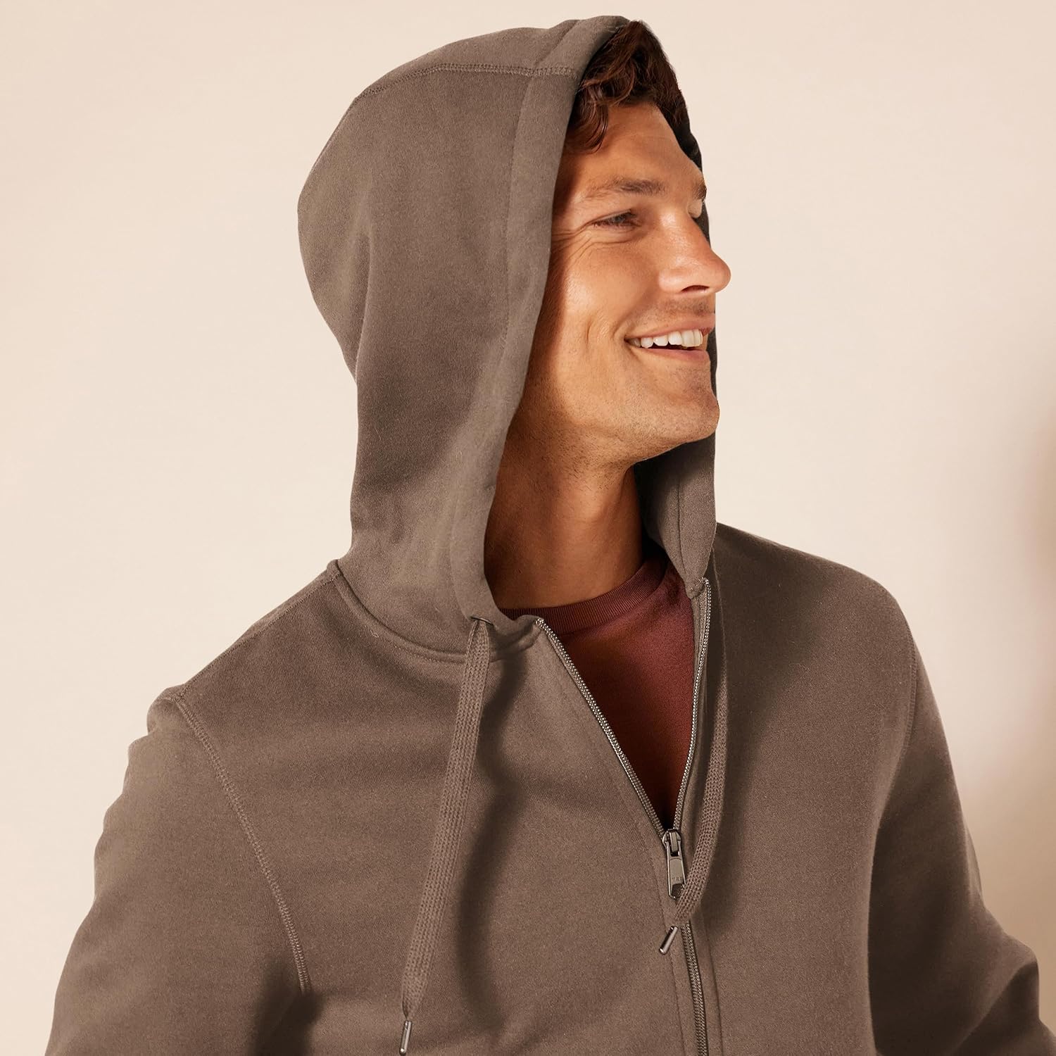 Thumbnail 2 de Amazon Essentials Men’s Full-Zip Fleece Hoodie (Big & Tall) – relaxed loose-fit layering