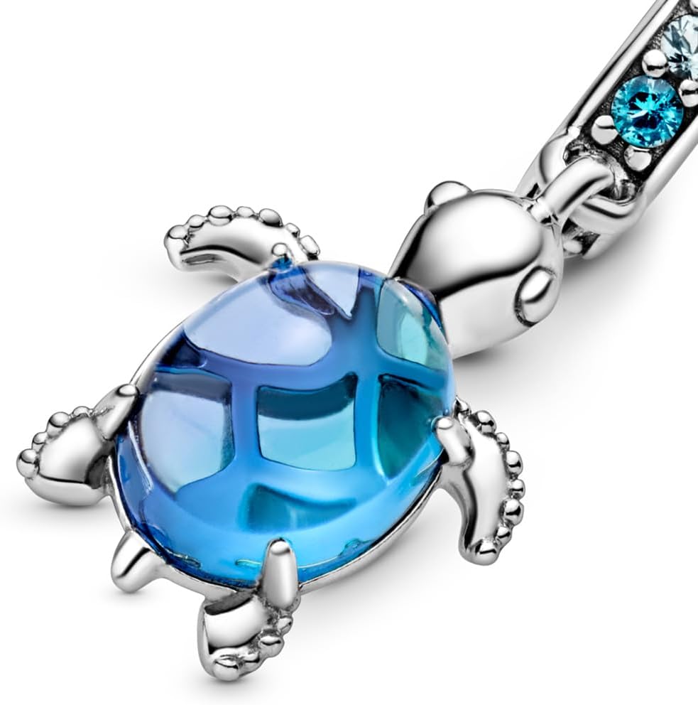 Thumbnail 4 de Pandora Meeresschildkröte Murano-Glas Charm