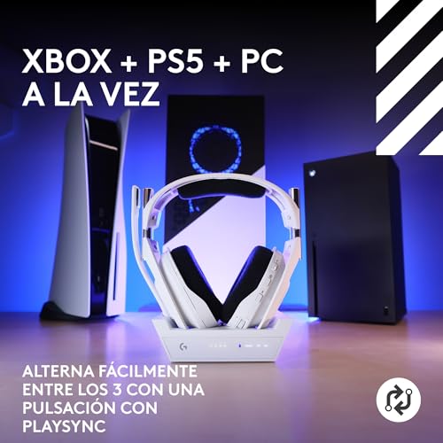 Detalle 2 de Logitech G Astro A50 X LIGHTSPEED Auriculares Gaming Inalámbricos