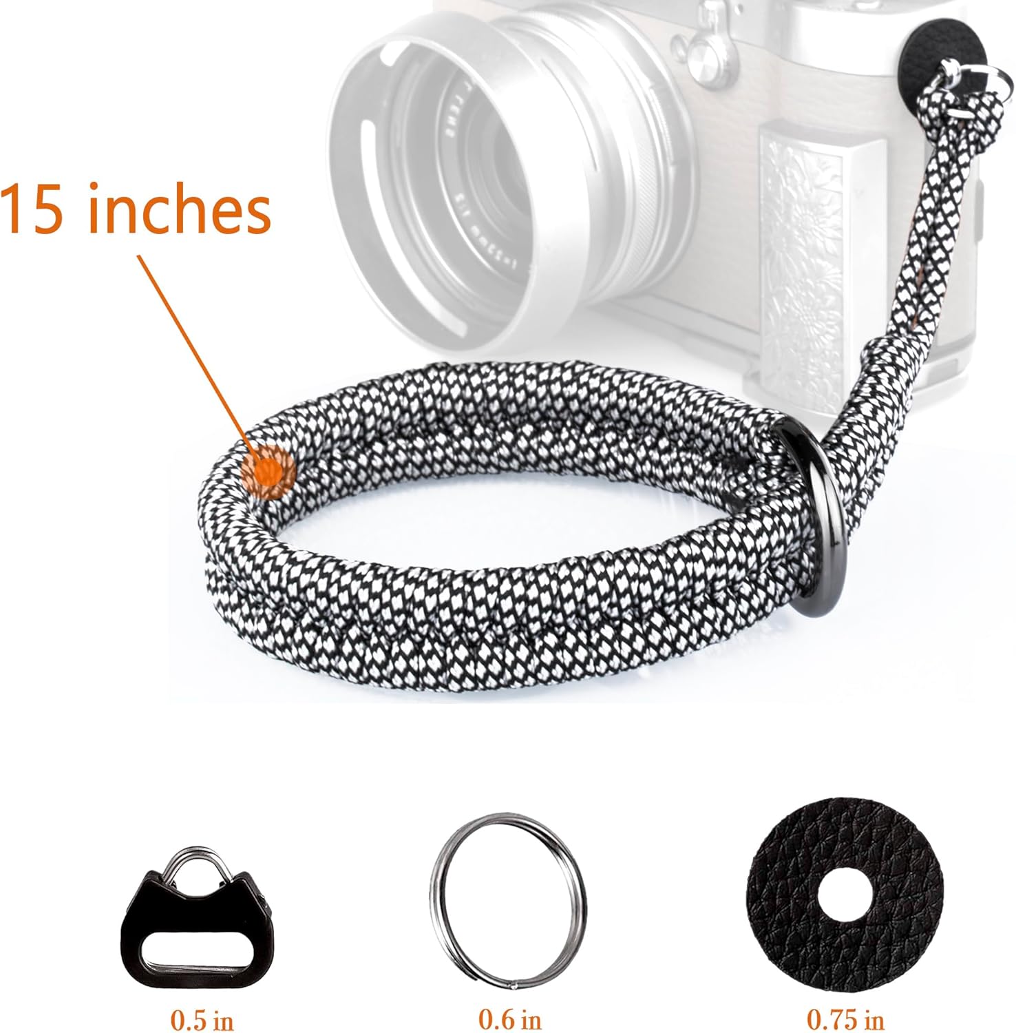 Thumbnail 6 de Qiang Ni Camera Wrist Strap 1.16 oz