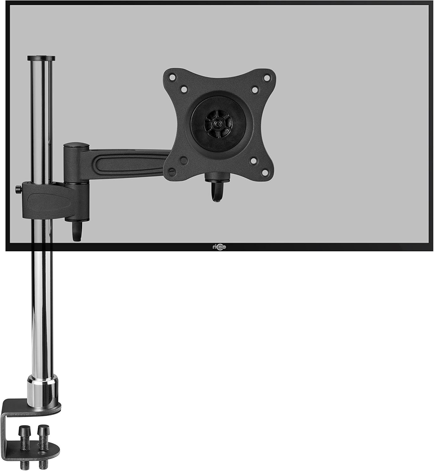 Support Écran PC TV RICOO TS2211 – Bras articulé universel, 13 à 32 pouces, fixation bureau
