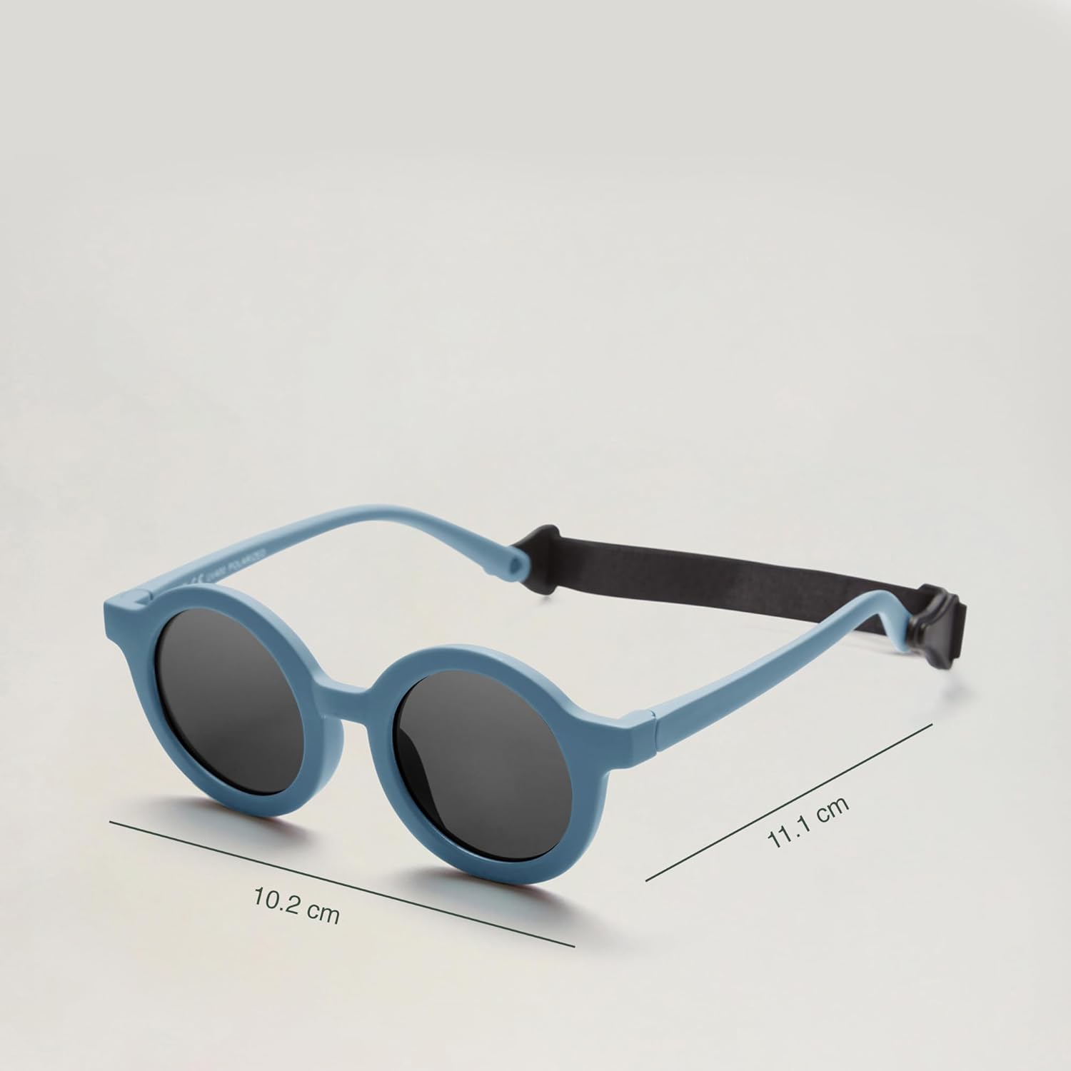 Thumbnail 5 de BABYMOCS Lunettes de soleil rondes pour bébé 0–1,5 ans — protection UV 100 % et design suédois