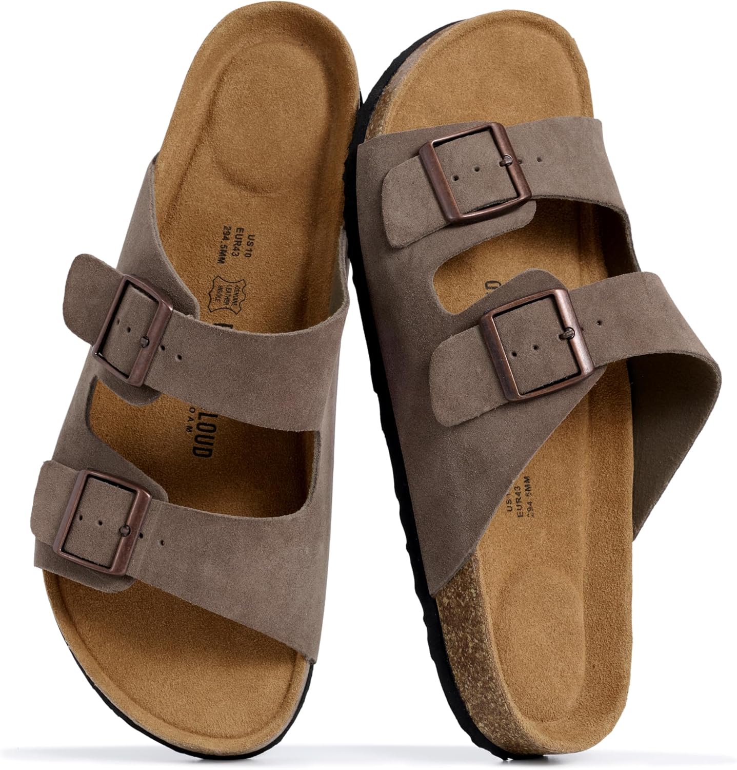 Thumbnail 5 de Project Cloud Heritage Sandal: 100% Genuine Leather, Memory Foam Insole, Cork Footbed