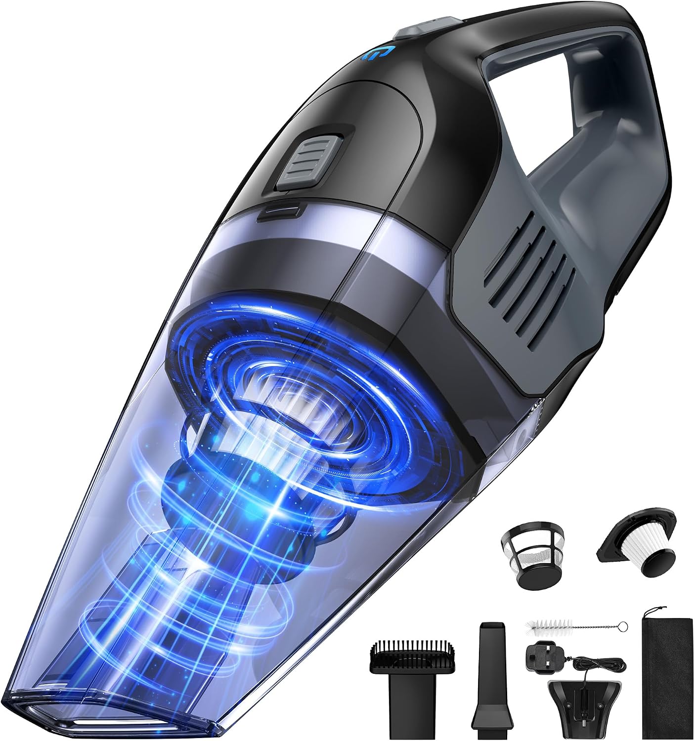 Detalle de Powerful Handheld Vacuum Cleaner with 25-30 Mins Runtime 🧹