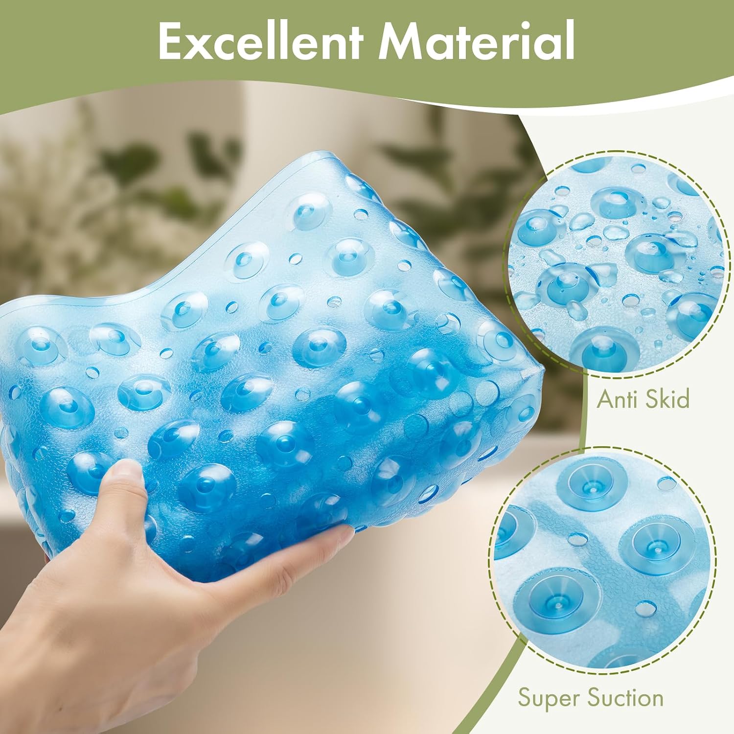 Detalle 2 de AmazerBath Non-Slip Shower Mat 40 x 16 Inches
