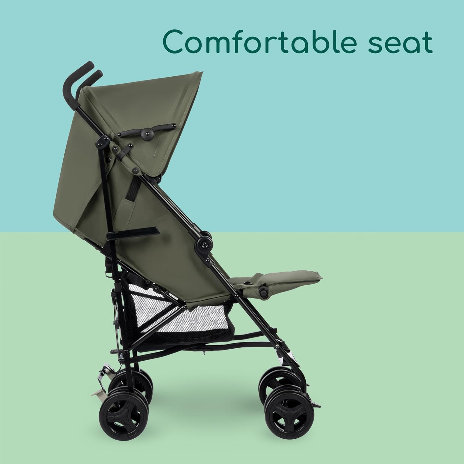 Thumbnail 2 de Bebeconfort Rainbow Lightweight Baby Buggy Stroller – Mineral Green