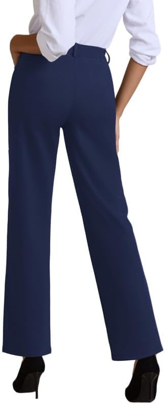 Detalle de JEKAOYI Women's Dress Pants in a Poly-Spandex Blend