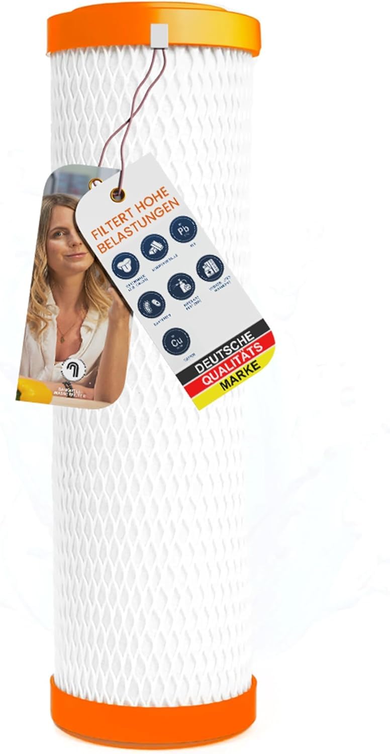 sanquell SPFP Plus Superpure – Mikrofiltration mit 0,15 µm, 6 L/min, Aktivkohle- und Membranfilter