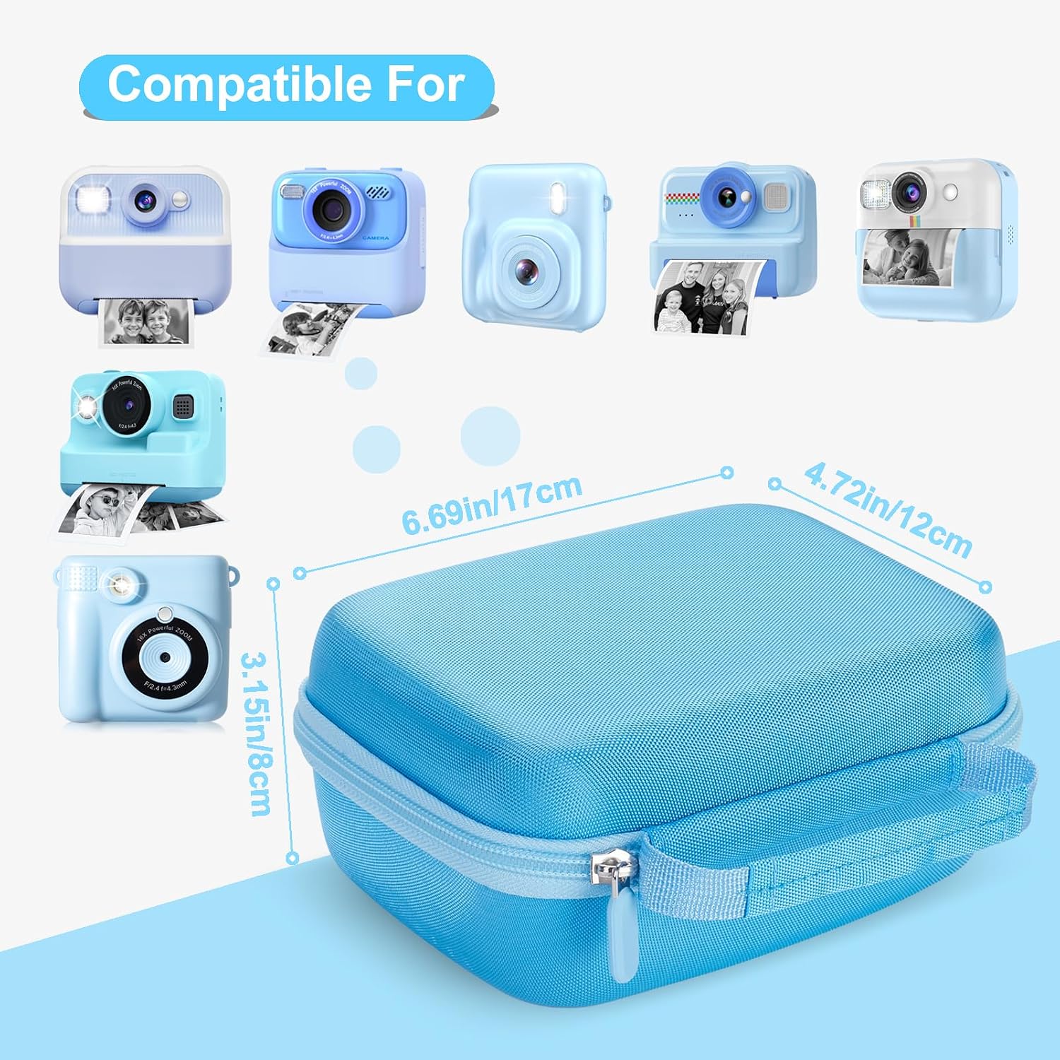 Detalle 2 de Hikkon Estuche para cámara Infantil 6,69×4,72×3,15 in