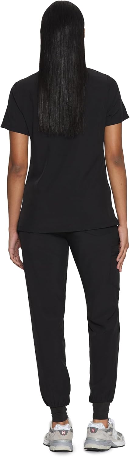 Thumbnail 2 de COZYFIT Scrubs for Women Set (V-Neck Top & Jogger Pants) with 8 Pockets