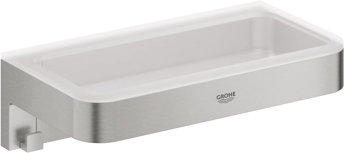 Thumbnail 6 de GROHE QUICKFIX Start Cube – Portaoggetti per doccia, installazione a vite o collante, finitura cromata