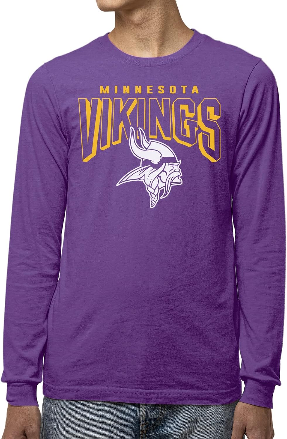 Thumbnail 6 de Junk Food Clothing x NFL Bold Logo Long Sleeve T-Shirt