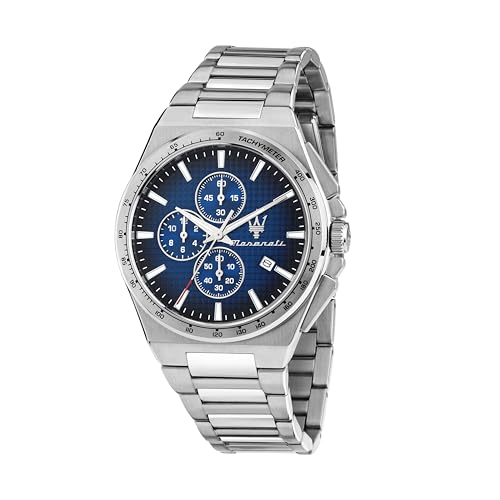 Detalle de Maserati Montre Homme Velocita' Slim – Chronographe analogique 41 mm en acier