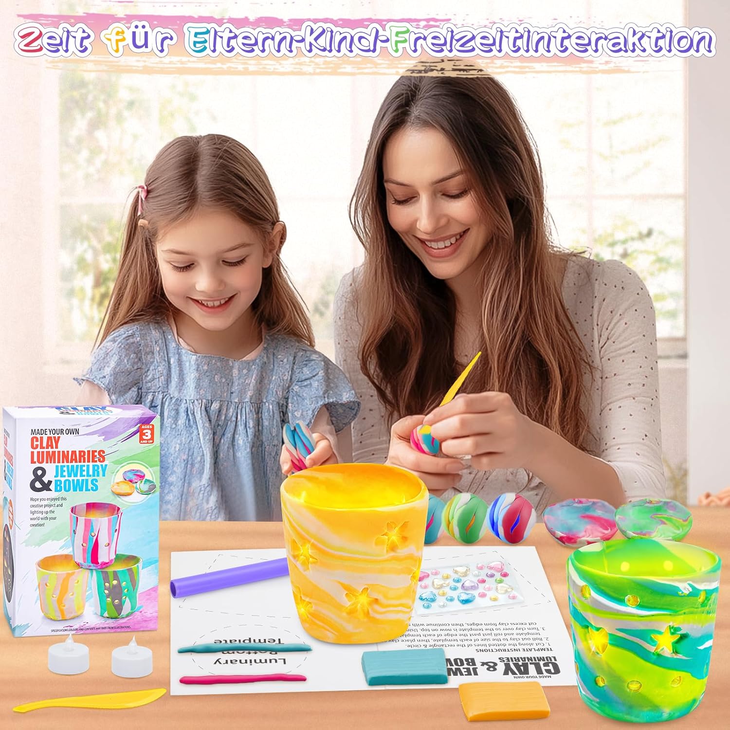 Thumbnail 4 de FGZU Bastelset Kerzen DIY 29 Teile 🎨