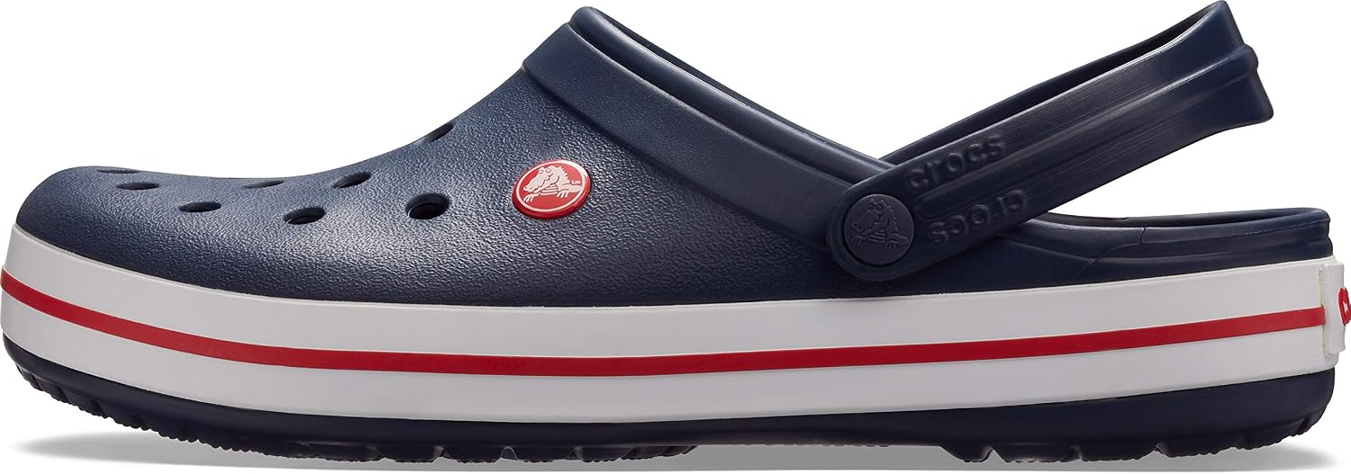 Thumbnail 6 de Crocs Unisex Crocband Clogs in Navy (UK: M4 / W5) — Practical, water-friendly comfort
