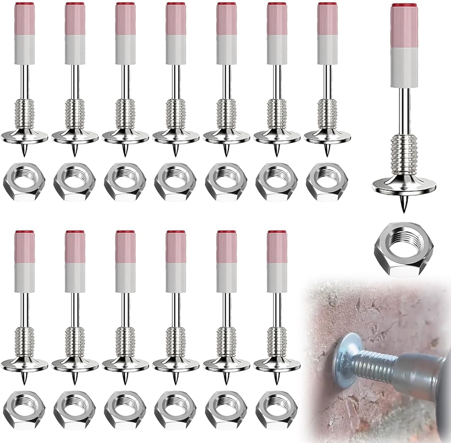 200 clavos para pistolas 40 mm 7,3 mm
