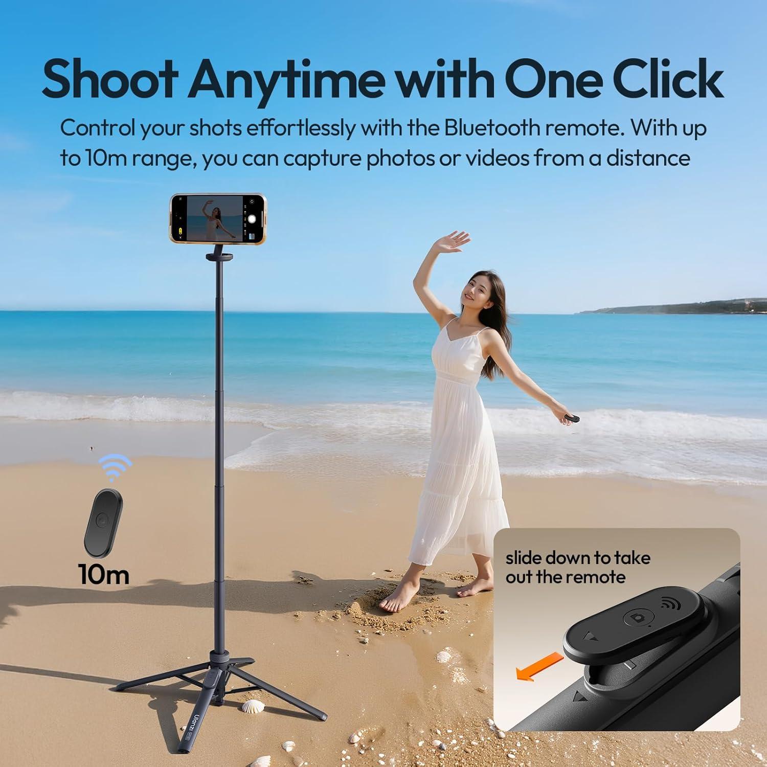 Thumbnail 6 de ULANZI MT85 magnetic tripod 59 inch