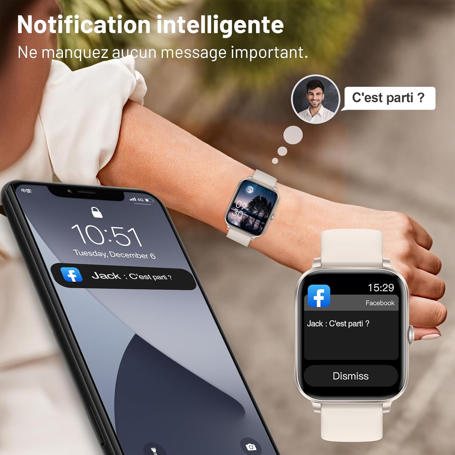 Thumbnail 2 de UMAwangfit Smartwatch: Chiamate, Notifiche e Fitness multisport per Android e iOS